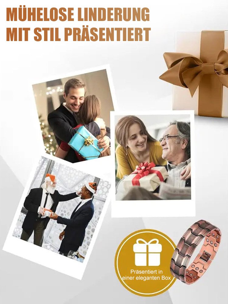 Double-row men's titanium steel bracelet with four links, fashionable wristband