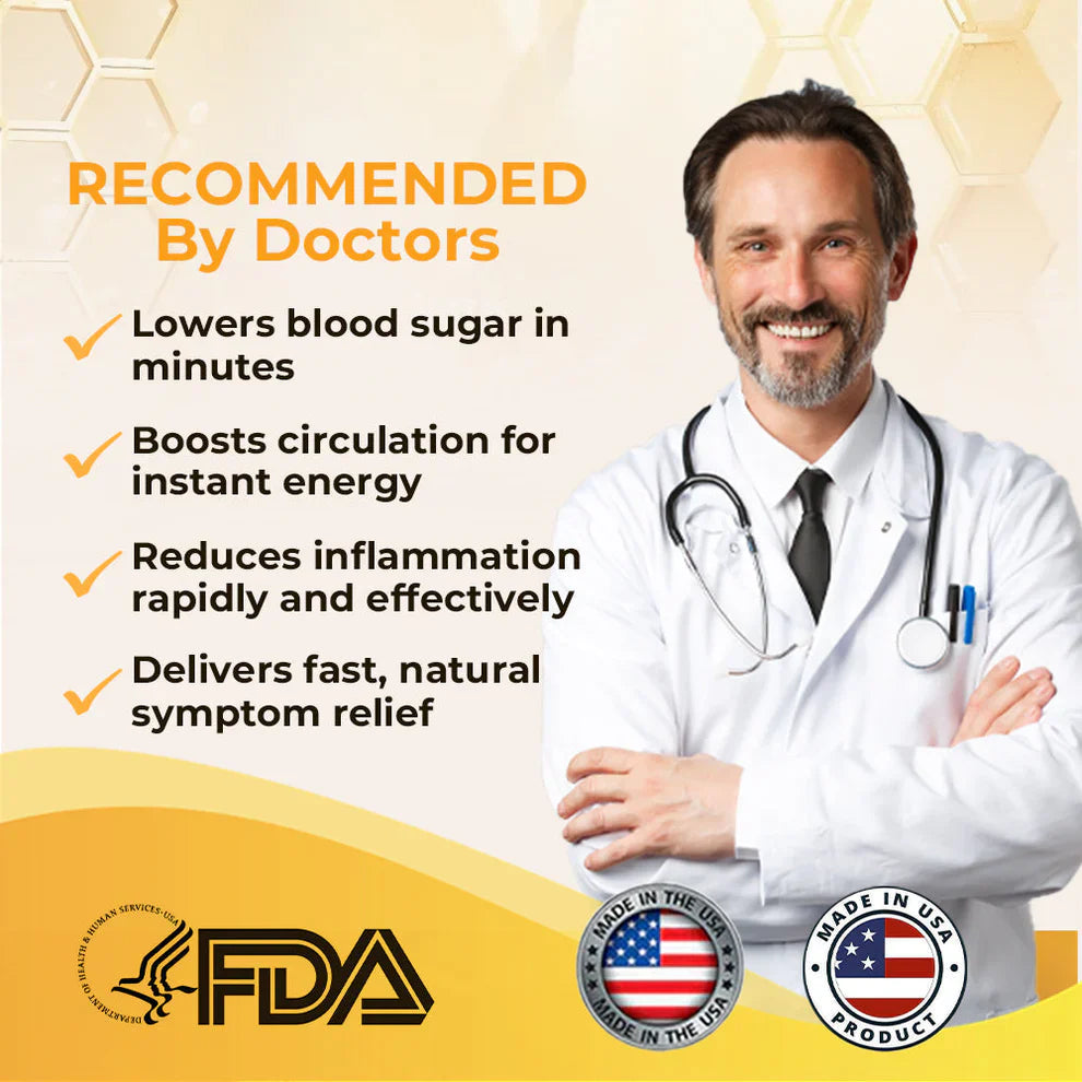 Gluco Bee Nasal Inhaler👨‍⚕️USA Diabetes Association