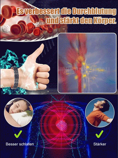 Double-row men's titanium steel bracelet with four links, fashionable wristband